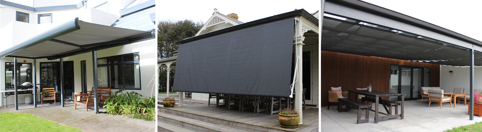 Outdoor Shades Hamilton, Waikato, Te Awamutu, Cambridge, Pirongia